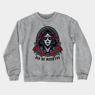 Catrina - Dia De Los Muertos - Color design Crewneck Sweatshirt